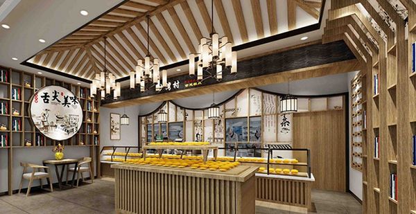 中式糕點(diǎn)店面裝修設(shè)計用什么材料裝修便宜
