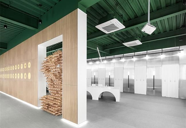 合肥企業展廳裝修在色彩搭配應注意什么？