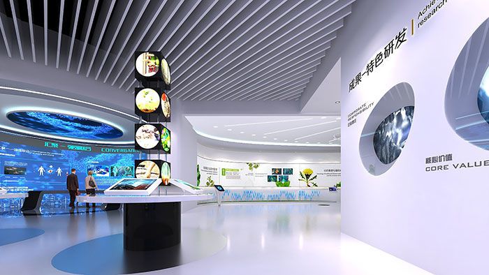 合肥展廳裝修設計圖