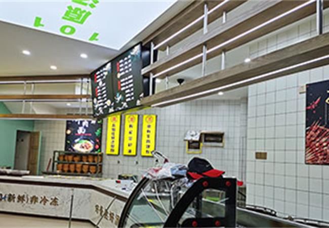 合肥面館裝修，牛真牛面館設計裝修實景案例