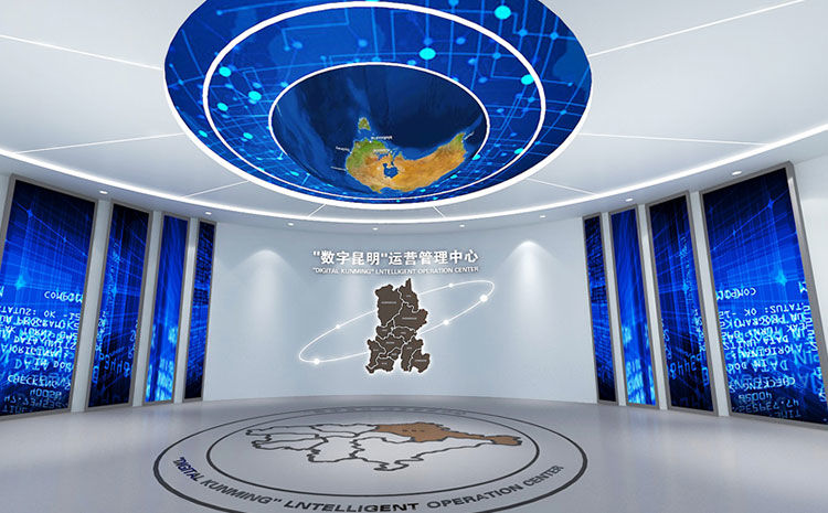 合肥展示展廳設計公司，科技展廳設計效果圖
