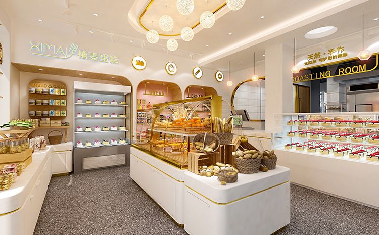 合肥蛋糕店設計原則？好看的蛋糕店裝修效果圖案例
