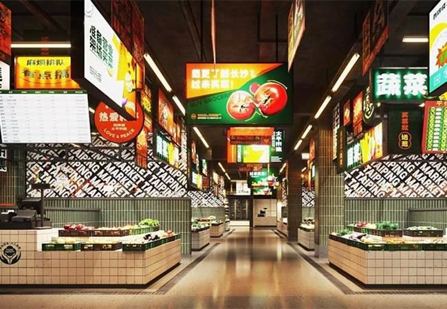 ?合肥農貿市場裝修規劃，菜市場裝修方案設計要點