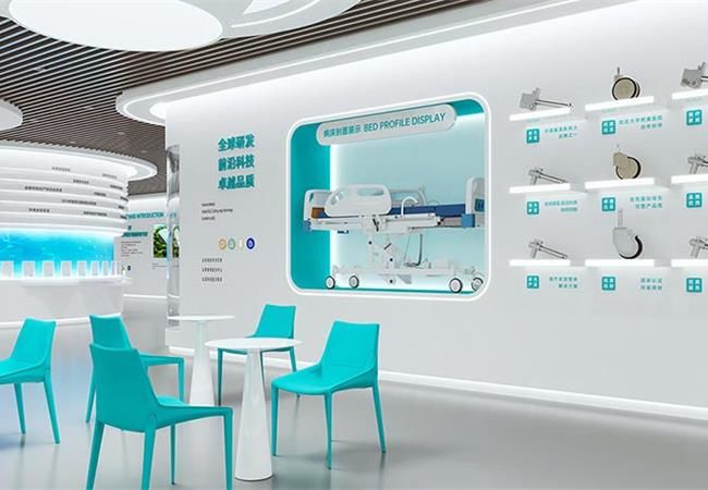 在合肥企業展廳設計上怎么營造空間美感呢？