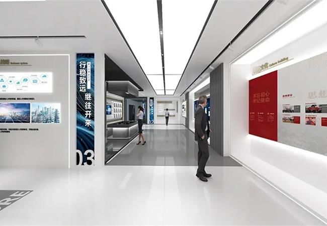 合肥企業展廳的裝修設計如何提高參觀者的體驗效果
