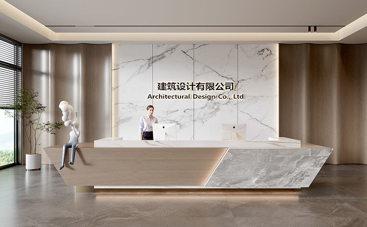 合肥寫字樓裝修公司教你打造滿分的公司背景墻設計.jpg